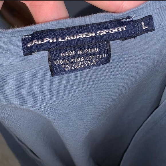 Polo Ralph Lauren V Neck T-Shirt - Picture 3 of 3